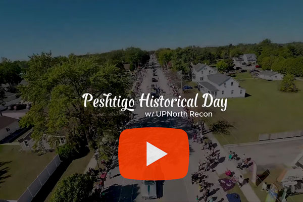 Peshtigo Historical Day (Drone Video)